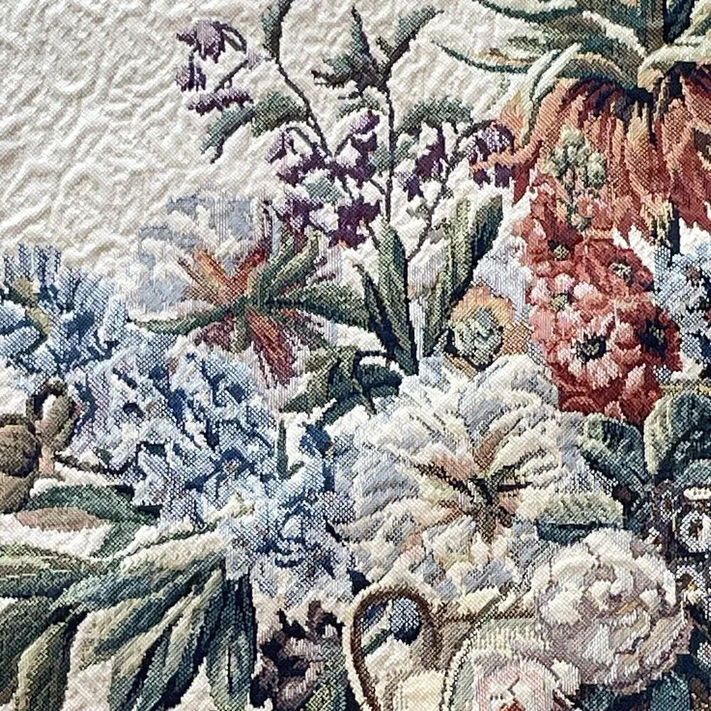 Corona Decor Co. 31”x26.5” Rug Woven Wall Hanging Tapestry #2724 Made in USA